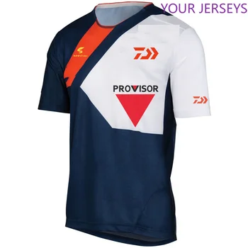 

2020 Summer Daiwa Dawa Fishing Shirt Men Outdoor Sports Breathable Camouflage Fishing Shirt Hiking Camping Fishing Clothing