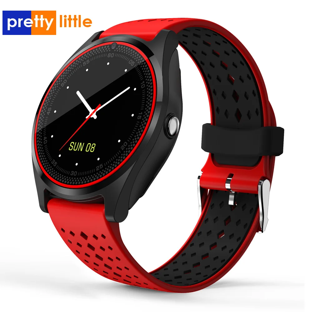 

Smart Watch SIM Card Support Camera Smartwatch Bluetooth Wristwatch for Men Women Children Wearable Devices V9 Sport watch