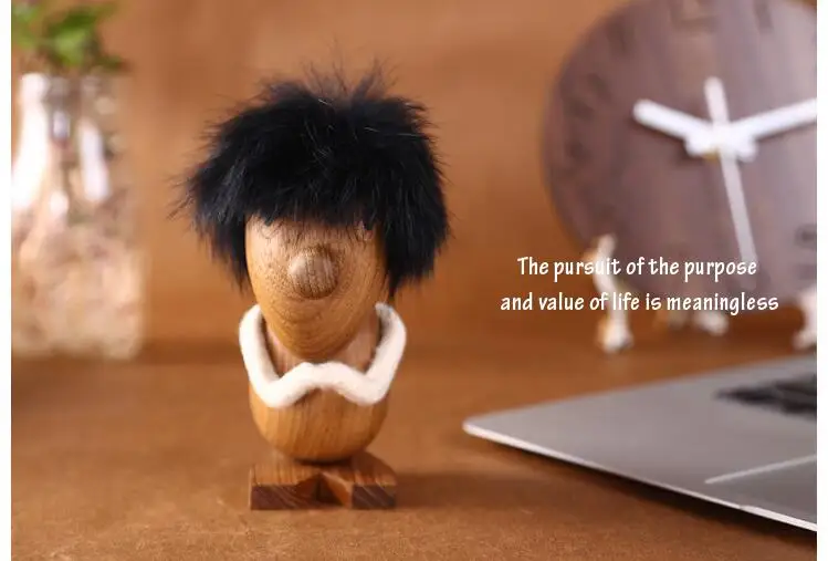 2 шт. креативный скандинавский Дания деревянные ремесла Ddisplay Puppetry дизайн подарок на день рождения Декор для дома настольные фигурки 13 см