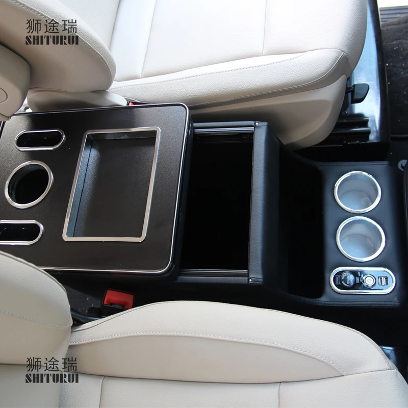  LED Light Armrest Box Central Content Storage Box for Mercedes-Benz Viano Vito W639 2004-2014 Car S - 33062758787