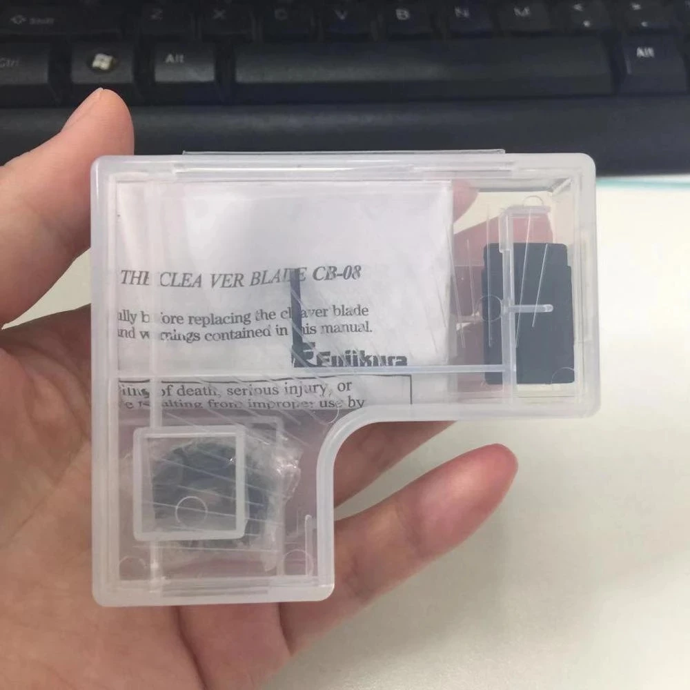 

Бесплатная доставка 2 шт./лот оригинальный CT-50 CT-58 волоконный Тесак Сменное лезвие CT-50 CT-58 волокна лезвия для резки CB-08