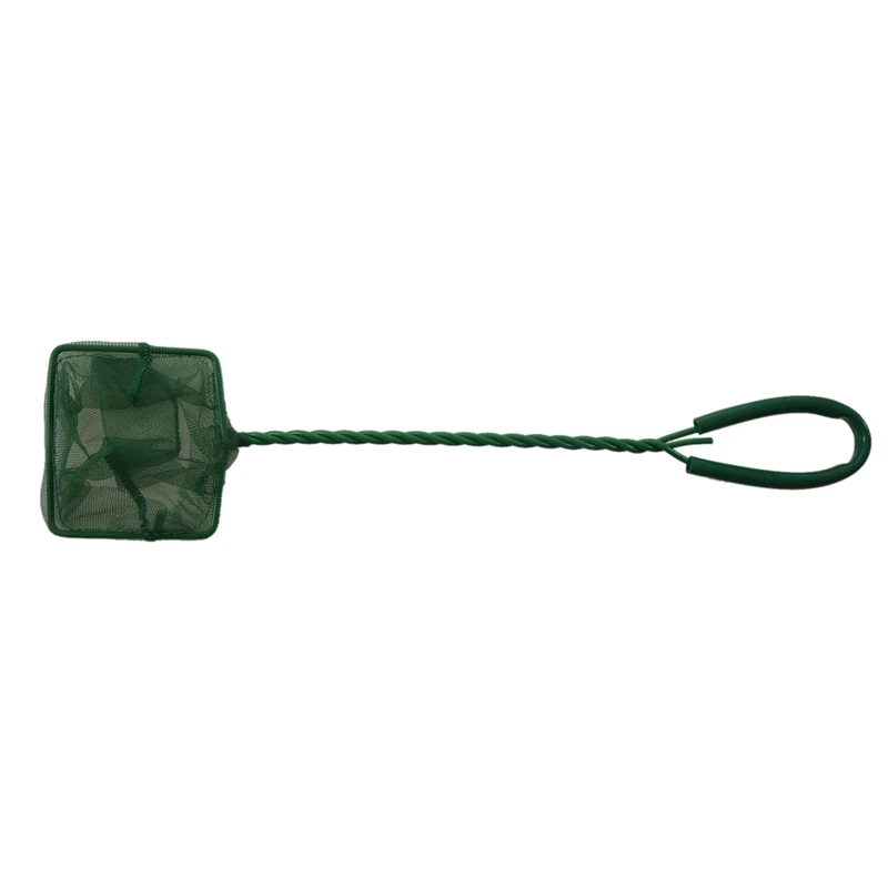 

Green 7.5 cm x 6 cm nylon mesh for goldfish ornamental fish tank