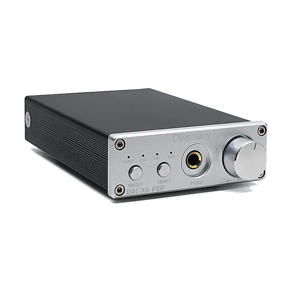 Dilvpoetry DAC-X6 pro Stereo Audio 2 channel