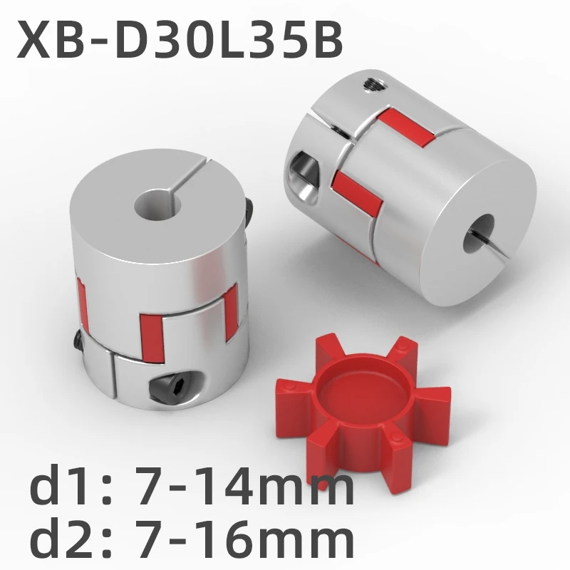 Inner Diameter : 12mm to 14mm CHEMB JWUI XB Coupler Aluminium Plum Flexible Shaft Coupling D30 L35 Motor Connector Flexible Coupler Flexible Couplings Inner Diameter : 12mm to 14mm CHEMB JWUI XB Coupler Aluminium Plum Flexible Shaft Coupling D30 L35 Motor Connector Flexible Coupler Flexible Couplings