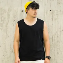 Жир брат жилет Для мужчин, летнее платье в стиле "Ретро", большой Размеры однотонные Цвет записная книжка С ПЕРЕПЛЕТОМ с Fit спортивные дышащие из лакированной кожи Большие Размеры d жира футболка без рукавов от имени