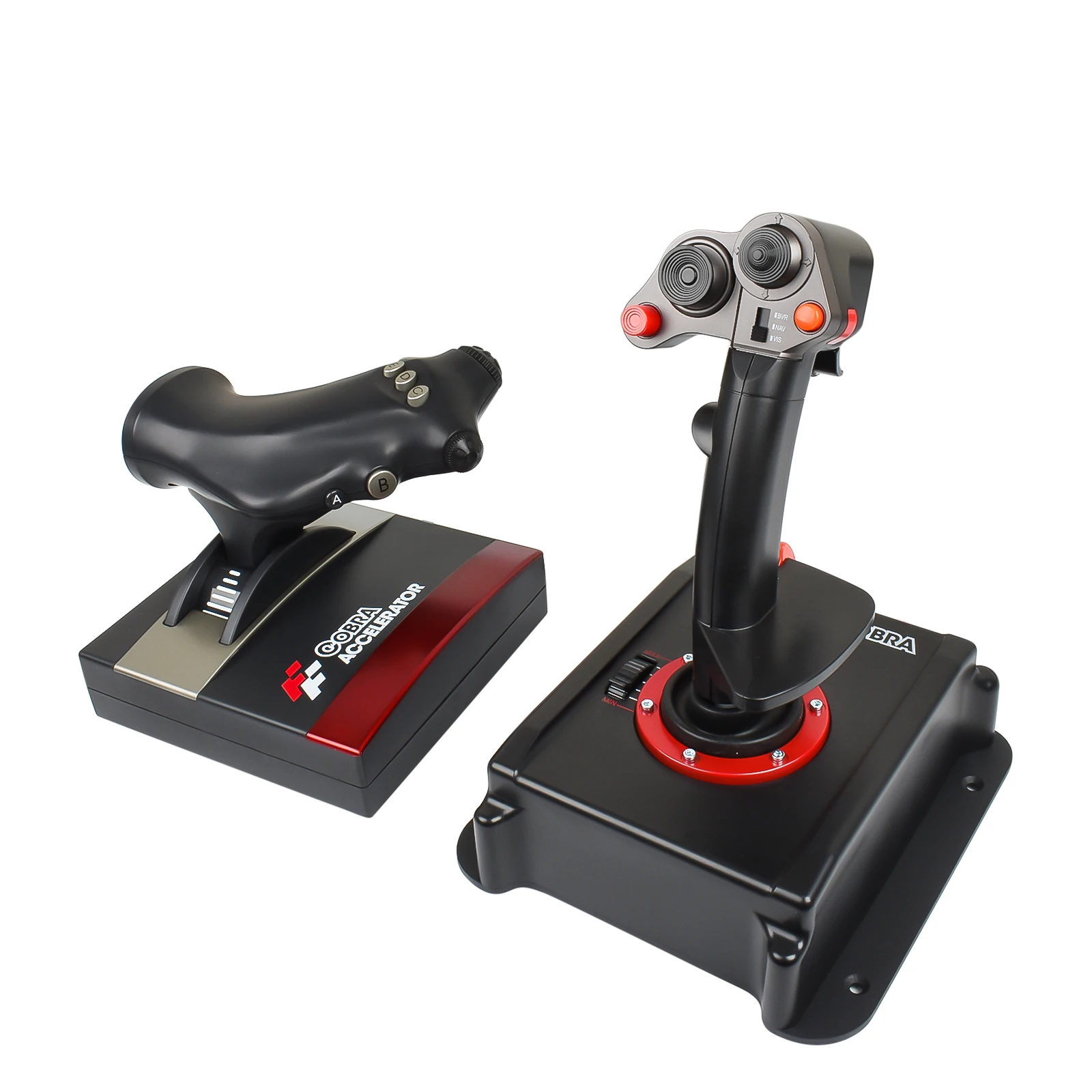 Bonacell Flight USB Simulator Gamepad Joystick For PC/Desktop Simulation Aircraft Vibration Game