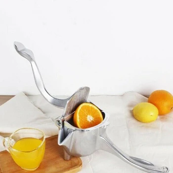 

Hand Press Manual Juicer Detachable Portable Multifunctional Aluminum Alloy Home Practical Extractor Travel Tool Lemon Squeezer