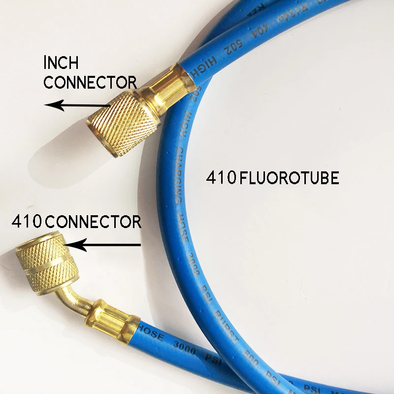 Air Conditioning Fluorine Three-color Refrigerant Fluorine Tube Refrigeration Detection Filling Tube Fluorine-filled Tube