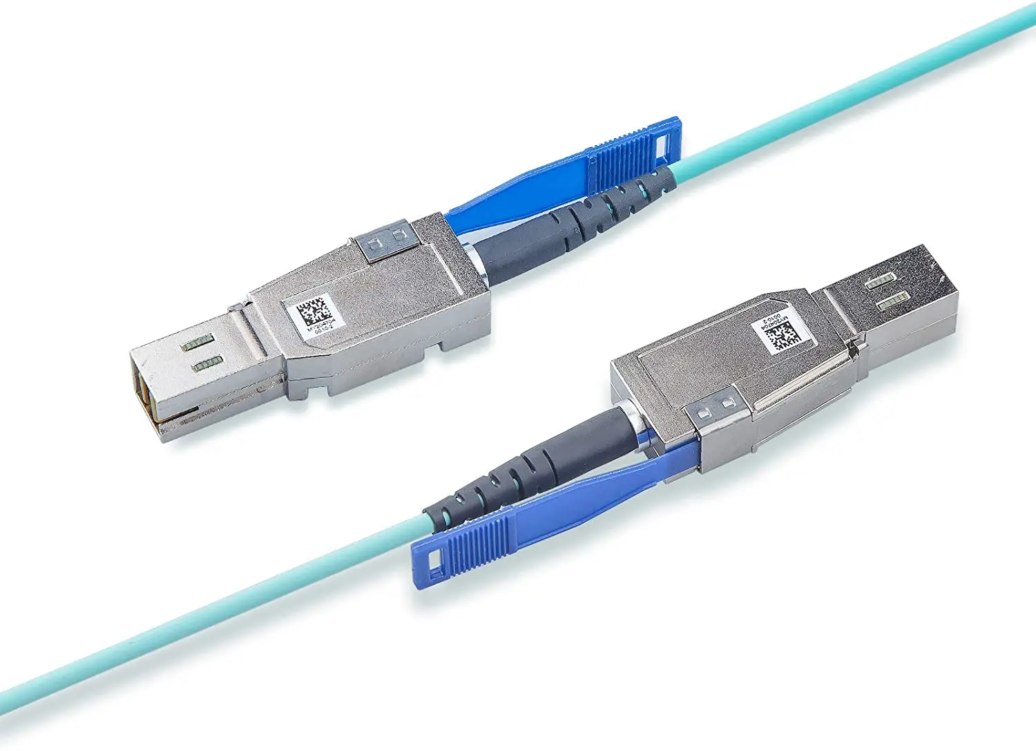Mini SAS HD SFF-8644 to Mini SAS HD SFF-8644 AOC Fiber Optic Cable 5M/16.5FT