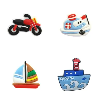 

1pcs Pvc Cute Vehicle Fridge Magnet Decor Cool Motorcycle Refrigerator Magnet Home Decoration Accessory Fridge Magnet Souvenir