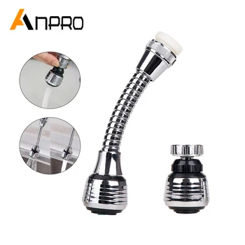 

Swivel Kitchen Faucet Aerator Adjustable Dual Mode 360 Degree Nozzle Faucet Connector Sprayer Filter Diffuser Water Saving