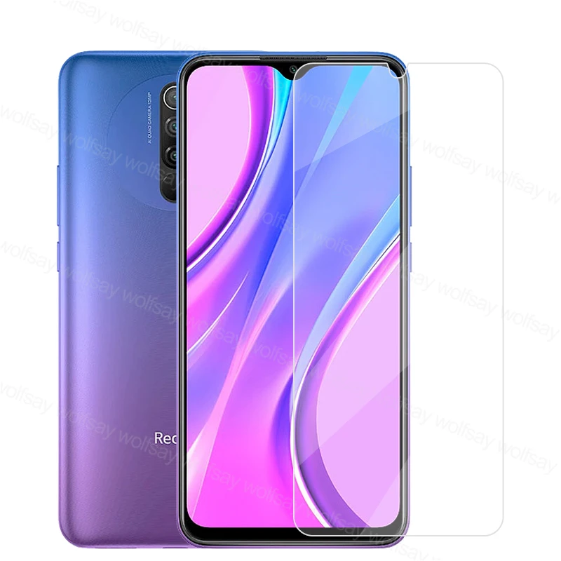 2.5D Защита экрана для Xiaomi Redmi 9 стекло 9A 9C 8 7A 10X Pro Note 9S Закаленное Защитная пленка