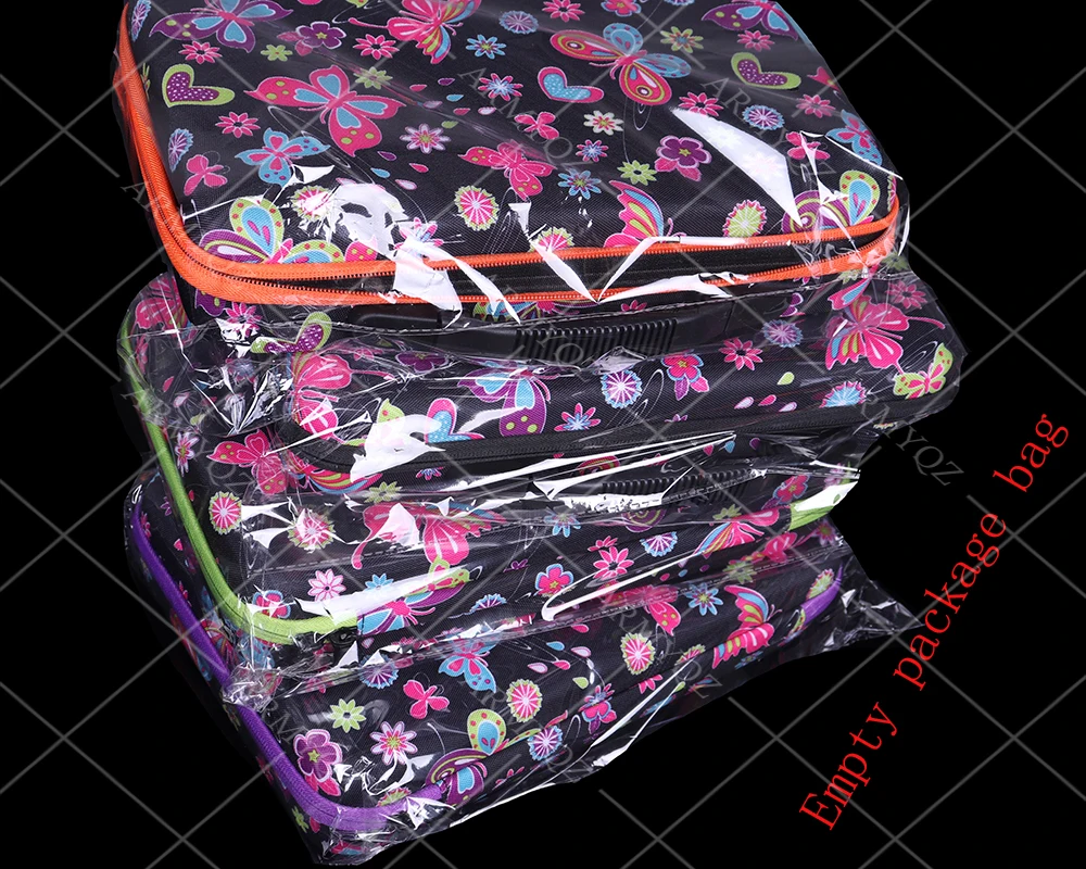 

60/70/80 grid empty packaging diamond painting box tool container storage box carrying portable butterfly bag zipper (no bottle)