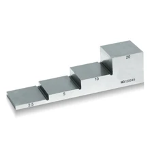 4 step ultrasonic test block 2.5- 5- 10- 20mm  304 stainless steel Calibration Block for Ultrasonic Thickness Gauge