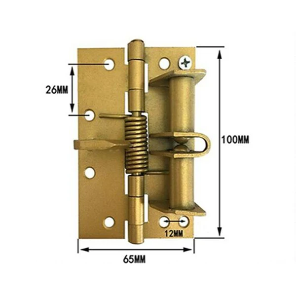 

Stainless Steel Spring Hinge Two-way Open Automatic Closing Door Modern Simple And Quick Spring Hinge MF999