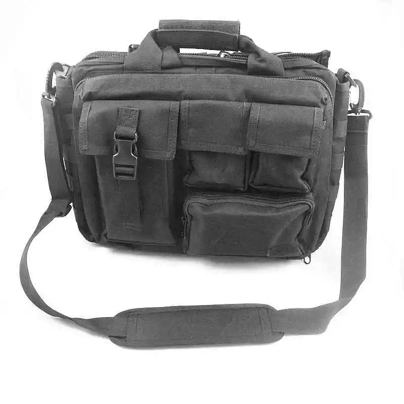 Black Мужские сумки через плечо Molle, уличный спортивный рюкзак 1" 15" для ноутбука, камеры Mochila, Военная Тактическая Сумка для компьютера - Цвет: Black