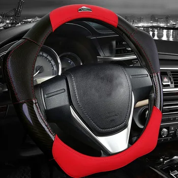 

Car Interior Accessories 38cm D Shaped Car Steering Wheel Cover Sport Style for Benz BMW Audi Jeep Hyundai Ford Universal