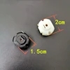 Carbon brush bearing back cover parts DIY 130 dc motor toy drive parts White/Black ► Photo 3/5