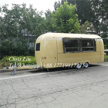 

2020 new style mobile fast food truck food van fast food cart for sale