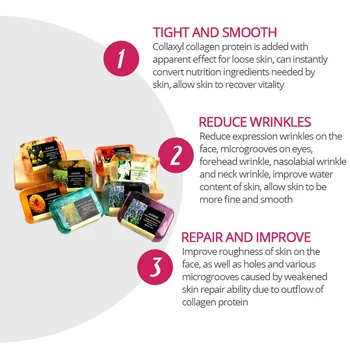 

Genuine Flower Essential Oil Crystal Soap for Acne Sweat Remove Shower Cleanse Skin Care Mutil-use Advanced Transparent Soap