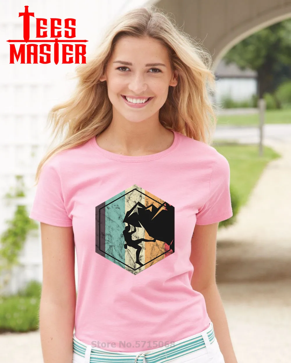 2020 Vintage Featuring cool Graphic DesignRetro Rock Climbing Tees