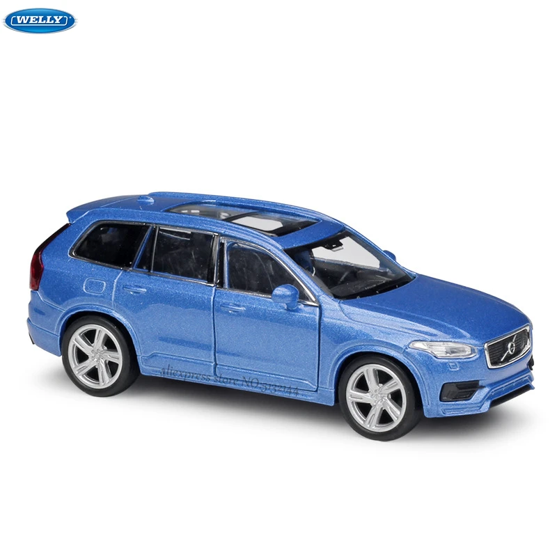 

WELLY 1:36 VOLVO XC90 SUV alloy car model machine Simulation Collection toy pull-back vehicle Gift collection