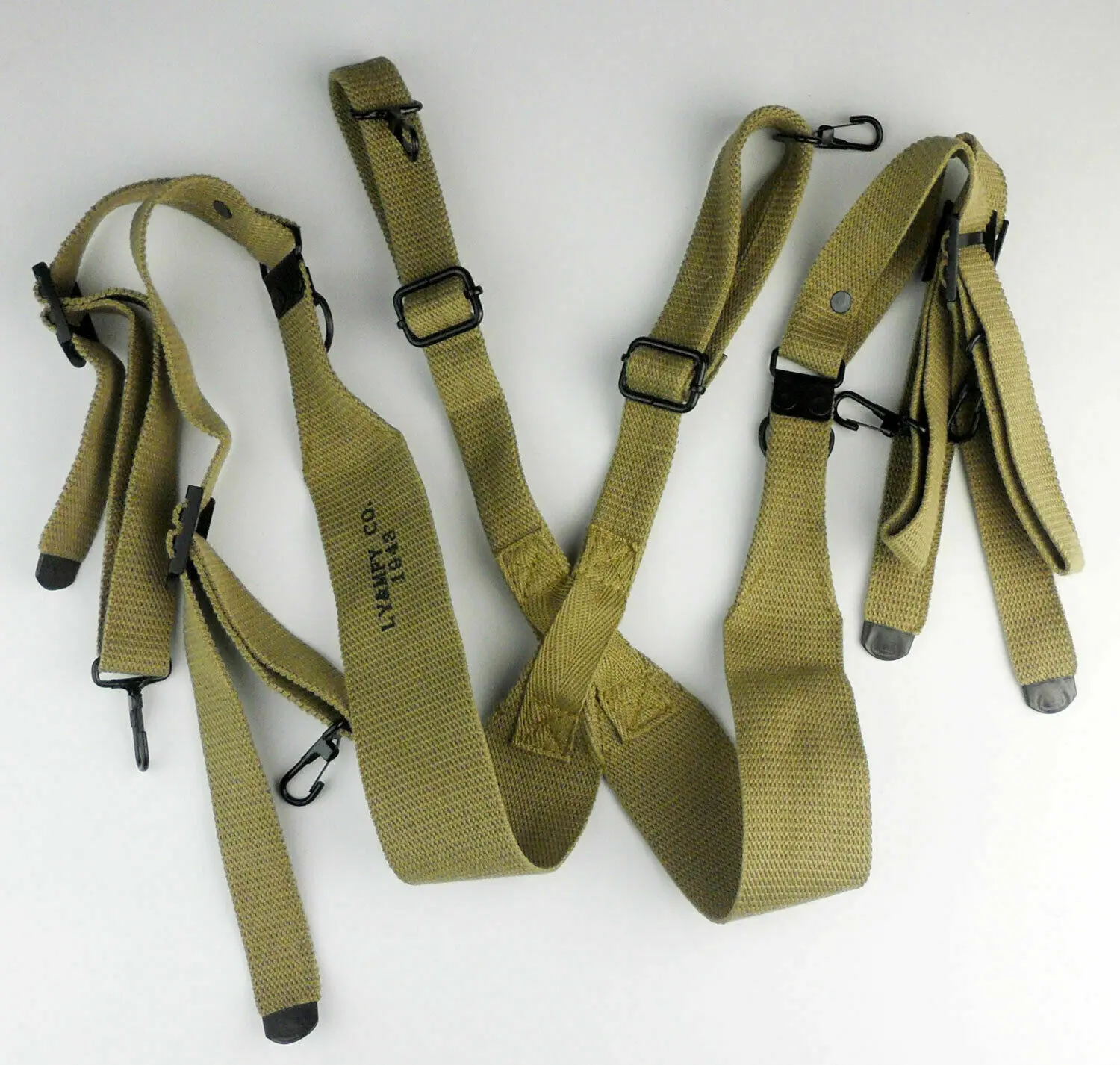 tomwang2012. WW2 WWII Us Army Soldier Standard M1936 Field Suspender Military Reenactments