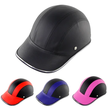 

Summer half face scooter helmet baseball cap half helmet vespa casco moto duckbill cap moto chopper capacetes