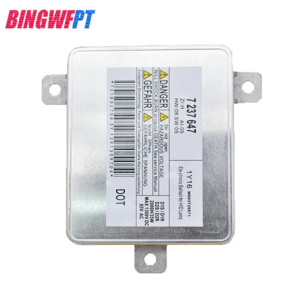 HID Xenon балласт управления для Mitsubishi W003T20071 7237647 35 Вт AC 85 в контрольный Лер BMW 3 5 7 X Z