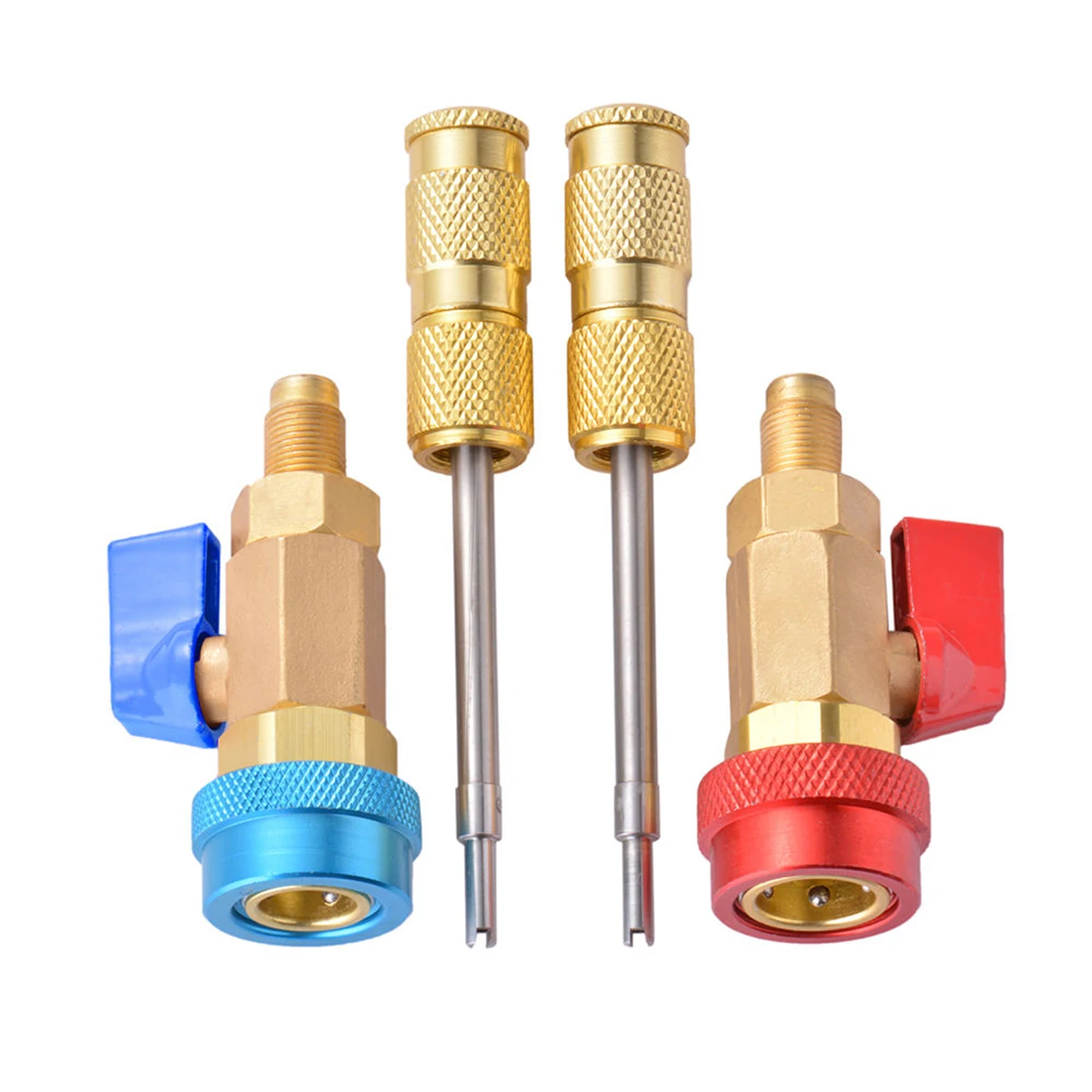 1 Set New R134a Car A/C Air Condition Valve Core High/Low Remover Installer Tool