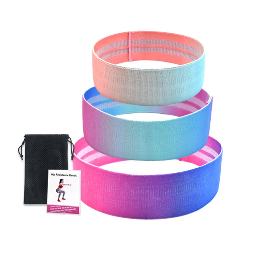 

Circle Hip Resistance Bands Yoga Anti-slip Gym Fitness Rubber Band Exercises Braided Elastic Band Hip Lifting Resistance Band