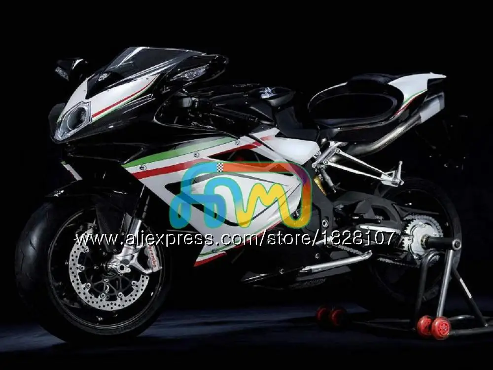 No. 19 Тюнинг-пакет для MV Agusta F4 R312 красного и белого цвета Горячая 750S 1000 R 750 1000CC 05 06 68BS. 10 1000R 312 1078 1+ 1 мА мВ F4 2005 2006 обтекатели - Цвет: No. 19