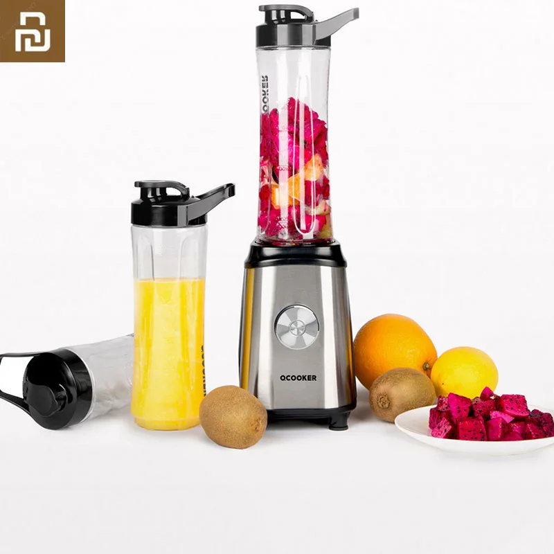 Портативная соковыжималка Youpin Ocooker детская для фруктов и овощей точечный