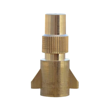 

10Pcs Universal Pure Copper High-Pressure Straight Nozzle Adjustable Nozzle Sprayer Accessories Sprayer Atomizing Nozzle