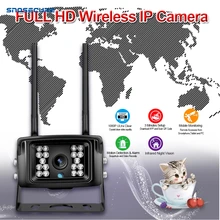 SNOSECURE 5.0MP 4G SIM Card WIFI IP Camera Wi-Fi Outdoor Waterproof Mini Security Camera Wireless TF Card Slot APP CamHi