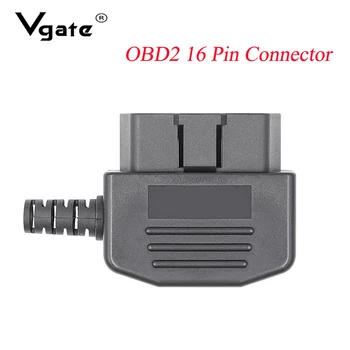 

New OBD2 16Pin Male Connector Female Adaptor J1962F for Car Diagnostic Cable Tool for OBD 2 ELM327 V1.5 V2.1 obd2 Scanner Reader