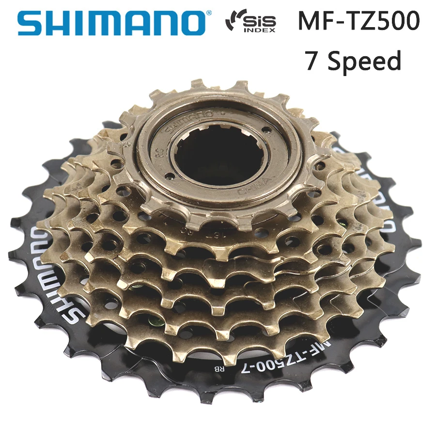 New Shimano MF-TZ500 7-Speed Freewheel Cassette 14-28T for MTB Road Cycling Bike 