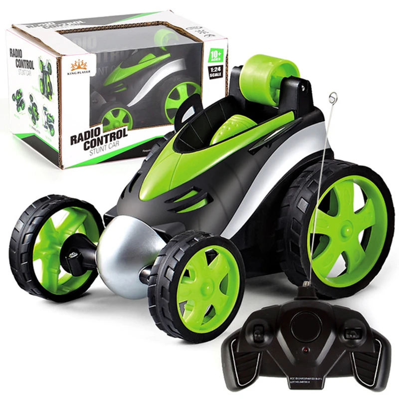 Stunt Rc Car Drift Tumbling Dump Truck 
