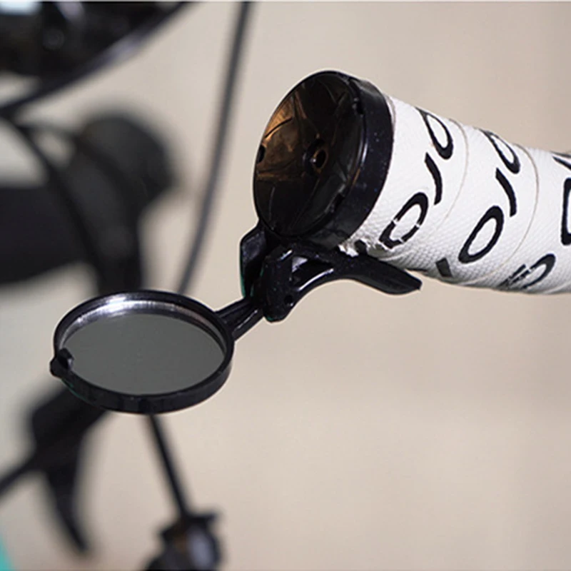 1 шт. велосипедный Руль заднего вида зеркало заднего вида 360 градусов Вращающаяся ручка велосипедного руля вилка безопасности дорожный велосипед Велосипедное Зеркало