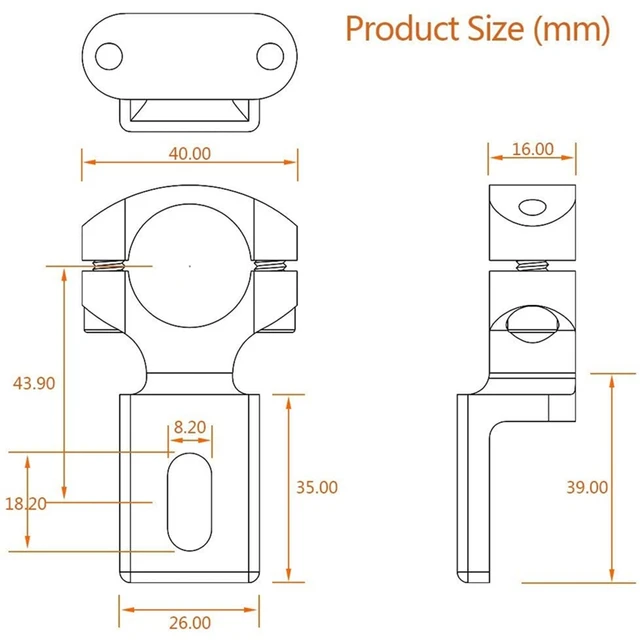 Universal Lenker 22mm 7/8 zoll Motorrad Scheinwerfer Halterung Scheinwerfer  Halterung Rohr Klemme für Cafe Racer Chopper - AliExpress