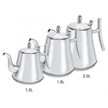 Бытовой кофейник из нержавеющей стали чайник утолщенный заварник для чая и кофе с заваркой для ресторана отеля молочный кувшин