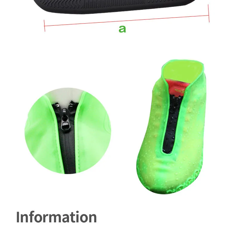 unissex reutilizável à prova dwaterproof água sapatos