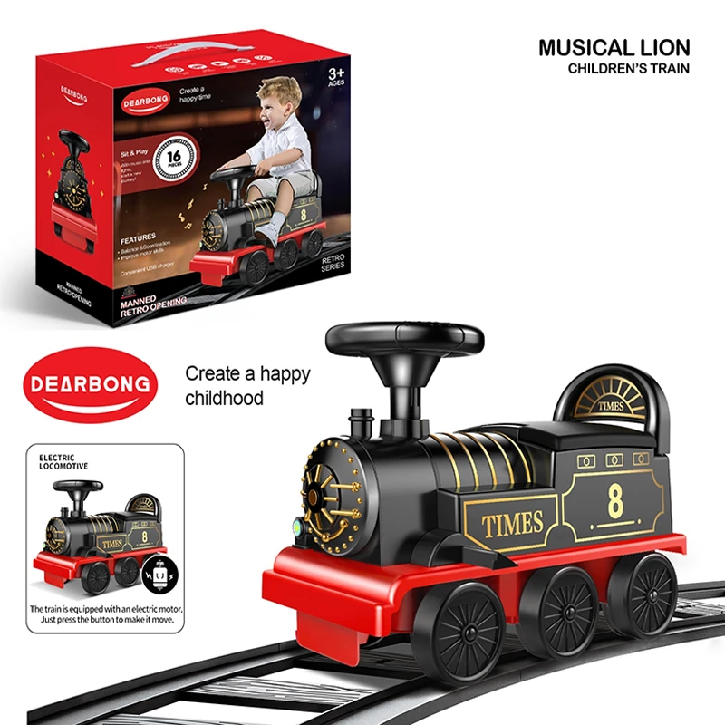 Kids Electric Ride On Train Car 