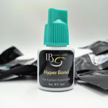 Клей для наращивания ресниц,, 1 шт., корейский IB ibeauty Hyper Bond, 0,5 s, быстросохнущий клей для наращивания ресниц, голубой колпачок, 5 мл