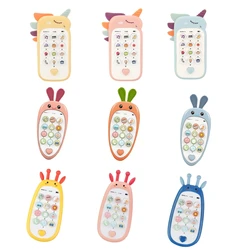 Smartphone d'apprentissage électronique, jouet pour bébé, téléphone portable éducatif, musique, voix, enfant 