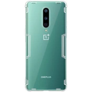 

OnePlus 8 Case Silicone NILLKIN Nature Transparent Clear Soft TPU Back Cover Case for 1+8 One Plus 8