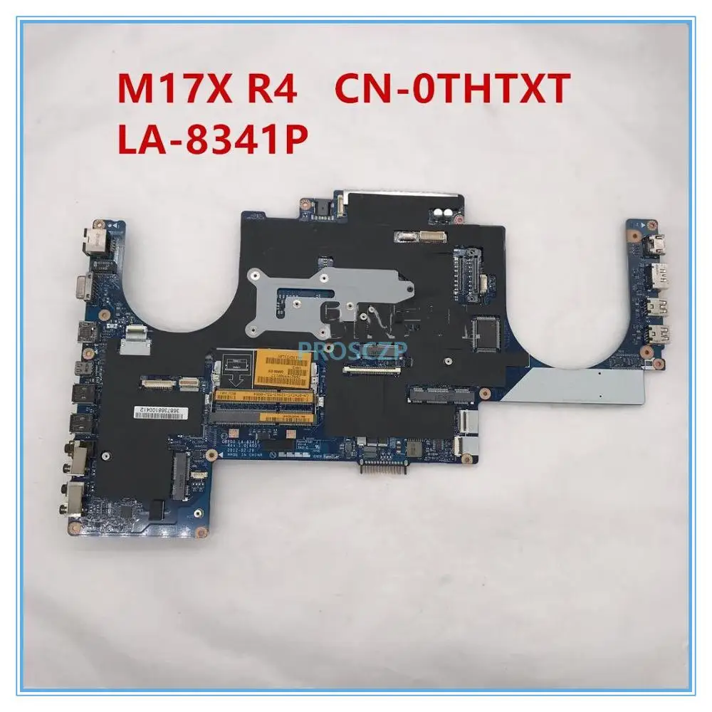 Высококачественные печатающей головки для M17x R4 Материнская плата ноутбука HP pavilion CN-0THTXT 0THTXT QBR00 LA-8341P SLJBC HM77 DDR3L работает хорошо