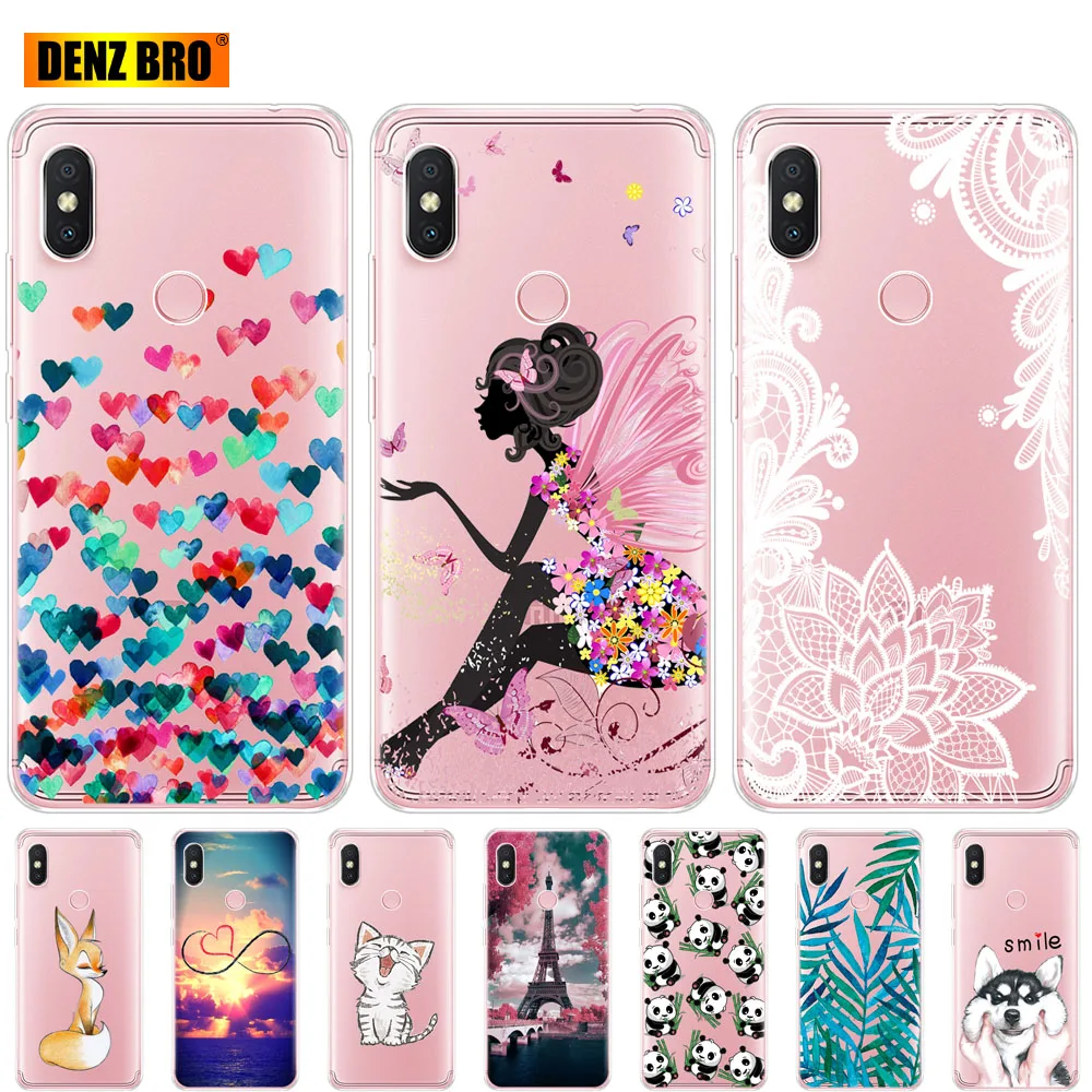 

silicone phone case for Xiaomi Redmi S2 Y2 Back Cover Phone shell Xiaomi Redmi Y2 bumper Hongmi S2 Coque Full Protection Soft
