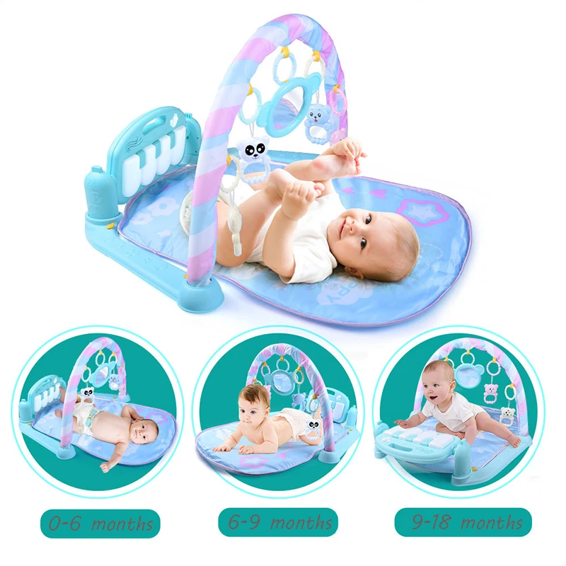 

Baby Play Music Mat Carpet Toys Kid Crawling Play mats Game Develop Mat Piano Keyboard Infant Rug Early Education Rack Toy Mats