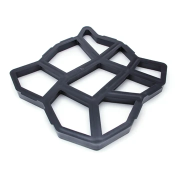 

2020 New 1Pc DIY Garden Walk Mould Make Driveway Paving Brick Patio Concrete Slabs Path